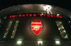 Emirates Stadium before the match