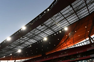 Arsenal V Östersunds FK 2017-18 Prints: Emirates Stadium Sunset: Arsenal vs Östersunds FK, UEFA Europa League