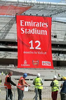 Emirates Stadium Topping Out: Arsenal's New Home in Islington, London, August 2005