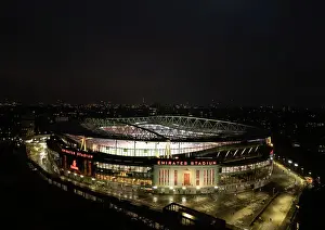 Emirates Stadium before the UEFA Champions League 2024/25 League Phase MD7 match between Arsenal FC