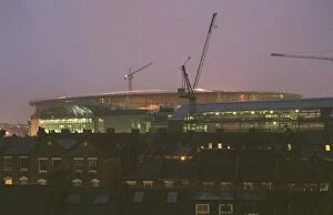 Images Dated 6th January 2006: The Emirates Stadium from the West Stand. Arsenal 0: 0 Manchester United
