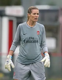 Arsenal Ladies V POAL Thessaloniki 2009-10 Prints: Emma Byrne in Action: Arsenal Crushes PAOK Thessaloniki 9-0 in UEFA Women's Champions League