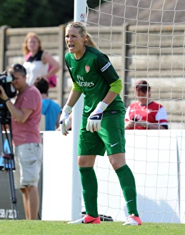 Arsenal Ladies V Lincoln Ladies 2012:13 Prints: Emma Byrne in Action: Arsenal Ladies vs. Lincoln Ladies, FA WSL 2012-13