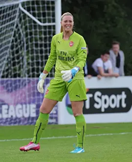 Chelsea Ladies V Arsenal Ladies 2014 Prints: Emma Byrne in Action: Chelsea vs. Arsenal Women's Soccer Match, 2014