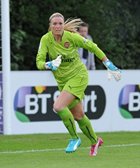 Emma Byrne in Action: Chelsea vs. Arsenal WSL Match, 2014