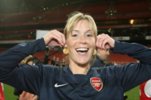 Arsenal Ladies v Chelsea 2007-8 Collection: Emma Byrne (Arsenal)
