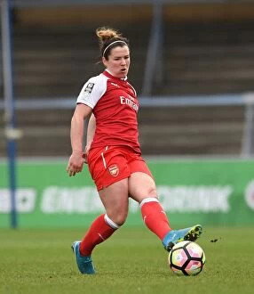 Emma Mitchell in Action: Arsenal Ladies vs. Reading FC Women, WSL (Women's Super League)