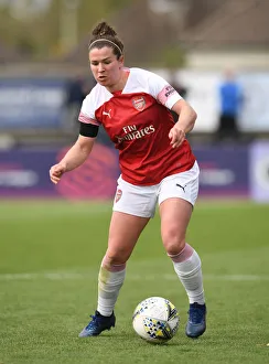 Emma Mitchell in Action: Arsenal Women vs. Birmingham Ladies, WSL (Women's Super League)