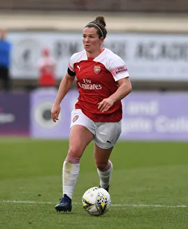 Emma Mitchell in Action: Arsenal Women vs. Birmingham Ladies, WSL (Women's Super League)