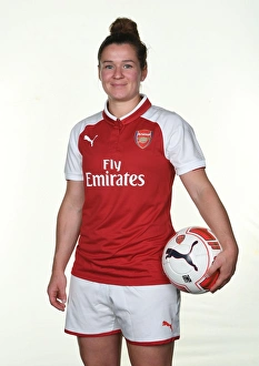 Arsenal Women 1st Team Photocall 2017 Prints: Emma Mitchell of Arsenal Women at 2017 Photocall