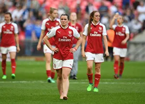 Arsenal Women V Chelsea Ladies - FA Cup Final 2018 Prints: Emma Mitchell, Arsenal Women's Victory in FA Cup Final Against Chelsea Ladies