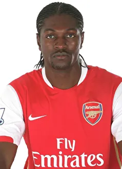 <b class=qtipBold><figcaption>Emmanuel Adebayor (Arsenal)</figcaption></b><br>Emmanuel Adebayor (Arsenal). Arsenal 1st Team Photocall. Emirates Stadium, 7/8/07. Credit: Arsenal Football Club / Stuart MacFarlane.<br><em>© Arsenal Football Club PLC. All Rights Reserved.</em> Emmanuel Adebayor (Arsenal)