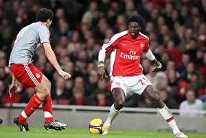 Emmanuel Adebayor (Arsenal) Alvaro Arbeloa (Liverpool)