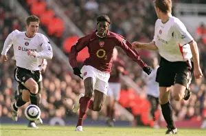 Emmanuel Adebayor (Arsenal) Bryan Hughes (Charlton)