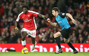 Emmanuel Adebayor (Arsenal) Carlos Cuellar (Aston Villa)