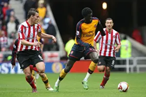 Emmanuel Adebayor (Arsenal) Dean Whitehead (Sunderland)