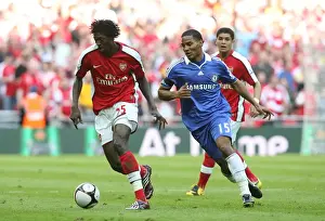 Emmanuel Adebayor (Arsenal) Florent Malouda (Chelsea)