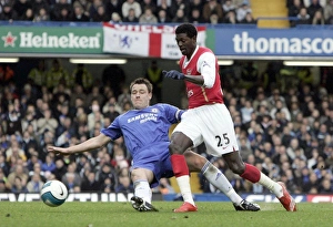 Emmanuel Adebayor (Arsenal) John Terry (Chelsea)