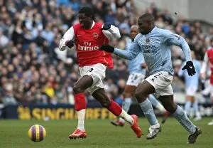 Emmanuel Adebayor (Arsenal) Micah Richards (Manchester City)