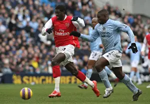 Emmanuel Adebayor (Arsenal) Micah Richards (Manchester City)