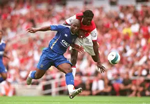 Emmanuel Adebayor (Arsenal) Noe Pamarot (Portsmouth)