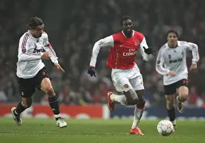 Emmanuel Adebayor (Arsenal) Paolo Maldini (AC Milan)