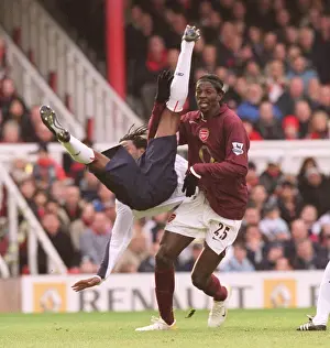 Emmanuel Adebayor (Arsenal) Ricardo Gardner (Bolton)