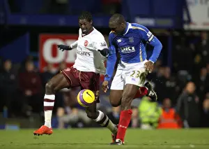 Emmanuel Adebayor (Arsenal) Sol Campbell (Portsmouth)