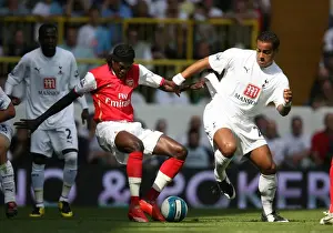 Emmanuel Adebayor (Arsenal) Tom Huddlestone (Tottenham)