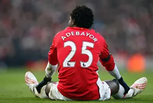 Emmanuel Adebayor: The Battle at Emirates - Arsenal vs West Ham United, Barclays Premier League, 0:0