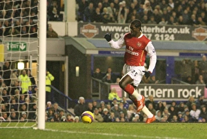 Emmanuel Adebayor scores Arsenals 3rd goal