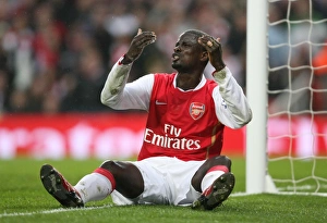 Arsenal V Middlesbrough 2007-08 Prints: Emmanuel Eboue in Action for Arsenal Against Middlesbrough, Barclays Premier League, 2007