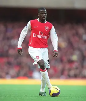 Arsenal V Newcastle United 2006-07 Prints: Emmanuel Eboue in Action for Arsenal Against Newcastle United at Emirates Stadium, 2006