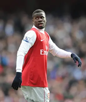 Emmanuel Eboue (Arsenal). Arsenal 2: 1 Huddersfield Town, FA Cup Fourth Round