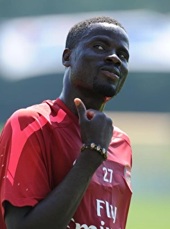 Emmanuel Eboue (Arsenal). Arsenal Training Camp, Bad Waltersdorf, Austria, 22/7/2010 Emmanuel Eboue (Arsenal). Arsenal Training Camp, Bad Waltersdorf, Austria, 22/7/2010