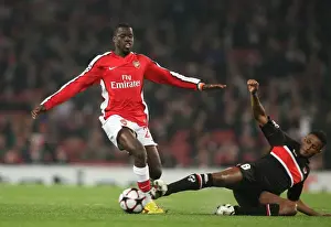 Emmanuel Eboue (Arsenal) David Mendes da Silva (AZ)