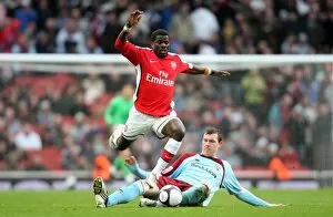 Emmanuel Eboue (Arsenal) Kevin McDonald (Burnley)
