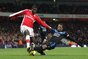 Emmanuel Eboue (Arsenal) Patrice Evra (Man Utd). Arsenal 1:3 Manchester United Emmanuel Eboue (Arsenal) Patrice Evra (Man Utd). Arsenal 1:3 Manchester United