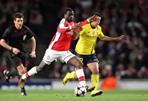Emmanuel Eboue (Arsenal) Pedro Rodriguez (Barcelona). Arsenal 2: 2 Barcelona