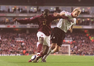 Emmanuel Eboue (Arsenal) Sami Hyypia (Liverpool). Arsenal 2:1 Liverpool Emmanuel Eboue (Arsenal) Sami Hyypia (Liverpool). Arsenal 2:1 Liverpool