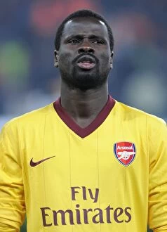 Images Dated 3rd November 2010: Emmanuel Eboue (Arsenal. Shakhtar Donetsk 2: 1 Arsenal, UEFA Champiojns League