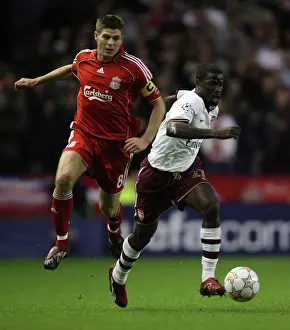 Emmanuel Eboue (Arsenal) Steven Gerrard (Liverpool)