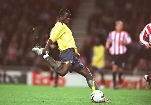 Images Dated 26th October 2005: Emmanuel Eboue scores Arsenals 1st goal. Sunderland 0: 3 Arsenal