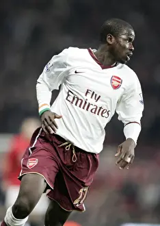 Manchester United V Arsenal FA Cup Prints: Emmanuel Eboue's Disappointing Day: Manchester United Crushes Arsenal 4-0 in FA Cup