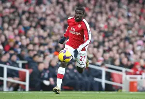 Arsenal V Portsmouth 2008-09 Prints: Emmanuel Eboue's Triumph: Arsenal's 1-0 Victory Over Portsmouth, December 2008