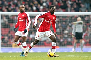 Arsenal V Portsmouth 2008-09 Prints: Emmanuel Eboue's Victory: Arsenal 1-0 Portsmouth, Barclays Premier League, 28/12/08