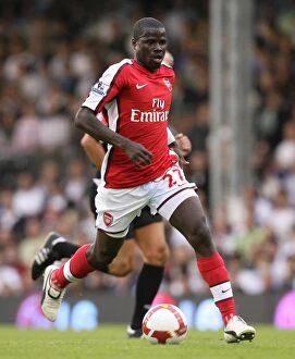 Fulham v Arsenal 2008-09 Collection: Emmanuel Eboue's Victory: Fulham 1-0 Arsenal, August 2008