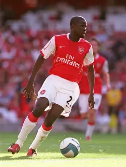 Arsenal V Paris Saint Germain 2007-08 Prints: Emmanuel Eboue's Victory Goal: Arsenal 2-1 Paris Saint-Germain, Emirates Cup 2007