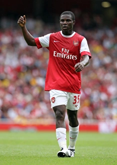 Arsenal V Celtic 2010-11 Prints: Emmanuel Frimpong (Arsenal). Arsenal 3: 2 Celtic. Emirates Cup Pre Season