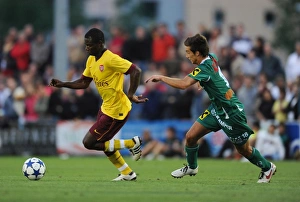 Emmanuel Frimpong (Arsenal) Linshalm (Neusiedl). SC Neusiedl 0:4 Arsenal Emmanuel Frimpong (Arsenal) Linshalm (Neusiedl). SC Neusiedl 0:4 Arsenal